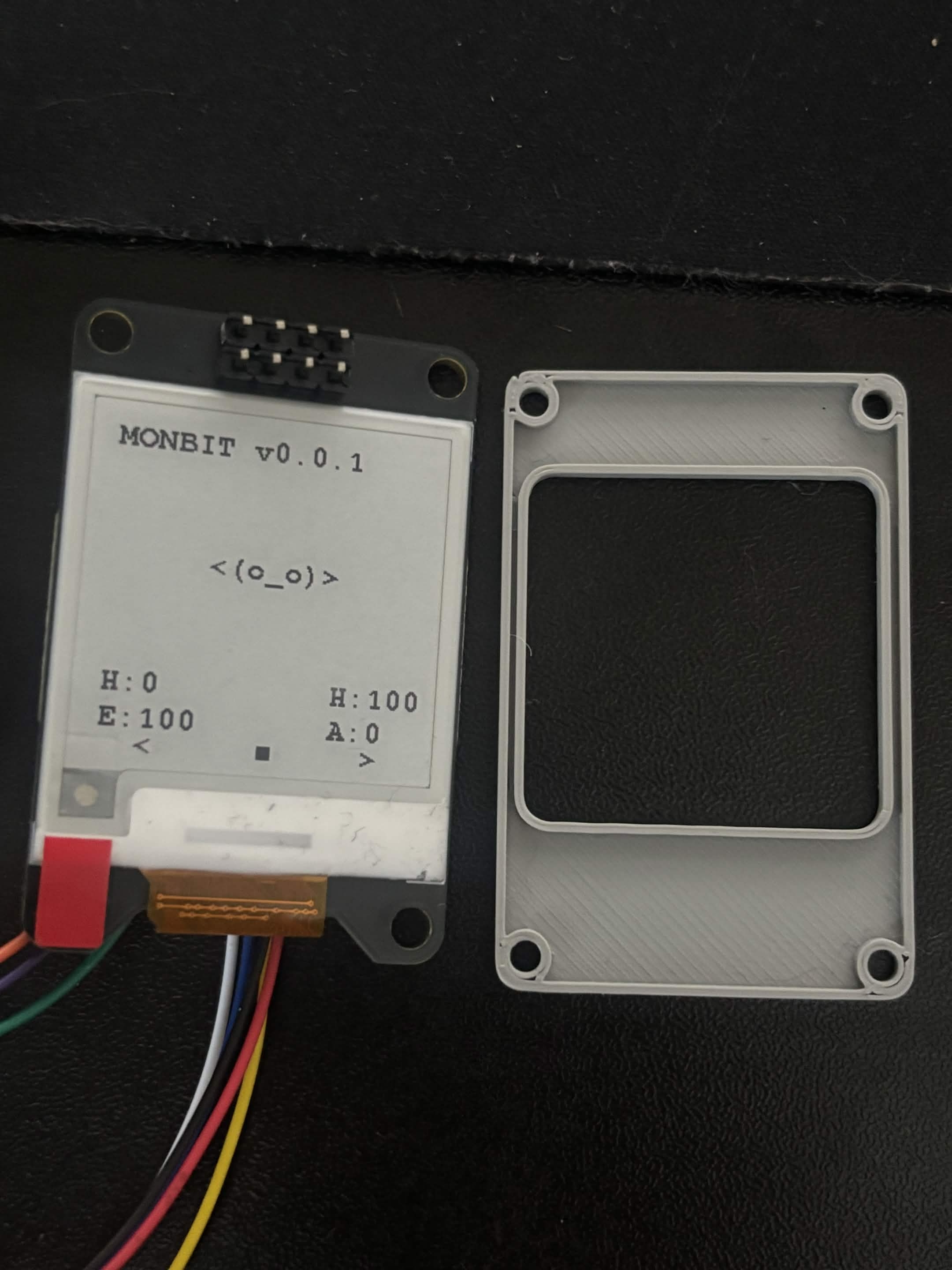 First front panel - back
